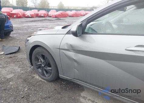 2021 Hyundai Elantra Sel from USA, damaged, VIN KMHLM4AG1MU141111